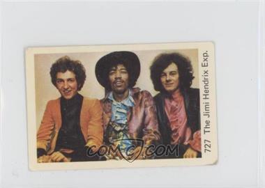 1978 Swedish Samlarsaker - No Period After Number #727 - The Jimi Hendrix Experience