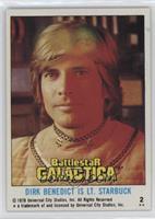 Dirk Benedict is Lt. Starbuck