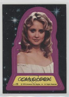 1978 Topps Battlestar Galactica - Stickers #15 - Cassiopea