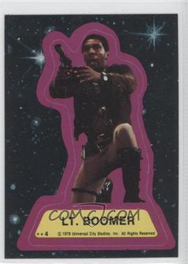 1978 Topps Battlestar Galactica - Stickers #4 - Lt. Boomer