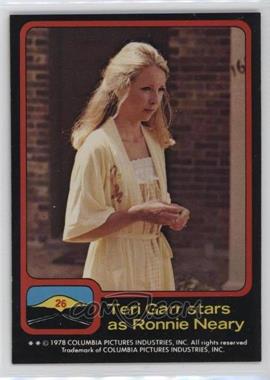 1978 Topps Close Encounters of the Third Kind - [Base] #26 - Teri Garr stars as Ronnie Neary