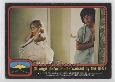 1978 Topps Close Encounters of the Third Kind - [Base] #5 - Strange disturbances caused by the UFOs [Good to VG‑EX]