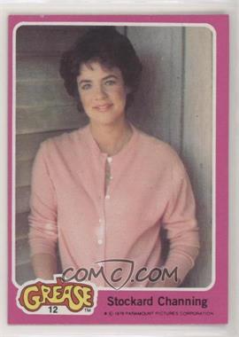 1978 Topps Grease - [Base] #12 - Stockard Channing
