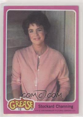 1978 Topps Grease - [Base] #12 - Stockard Channing