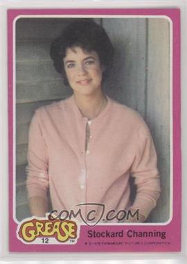 1978 Topps Grease - [Base] #12 - Stockard Channing