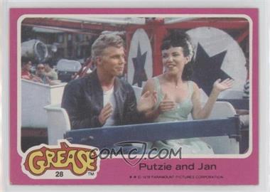 1978 Topps Grease - [Base] #28 - Putzie and Jan