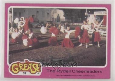 1978 Topps Grease - [Base] #31 - The Rydell Cheerleaders