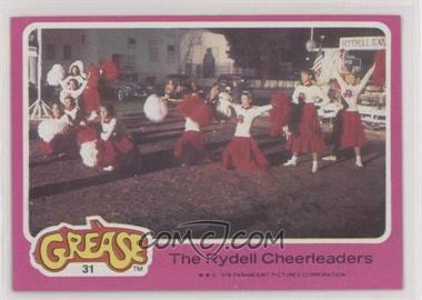 1978 Topps Grease - [Base] #31 - The Rydell Cheerleaders