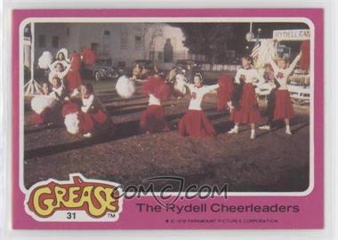 1978 Topps Grease - [Base] #31 - The Rydell Cheerleaders