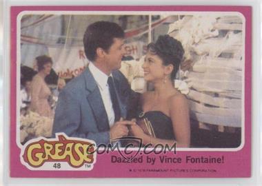 1978 Topps Grease - [Base] #48 - Dazzled by Vince Fontaine!