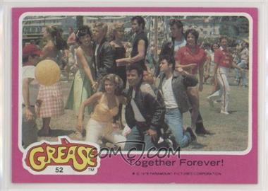 1978 Topps Grease - [Base] #52 - Together Forever!