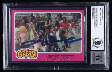 1978 Topps Grease - [Base] #52 - Together Forever! [BAS BGS Authentic]