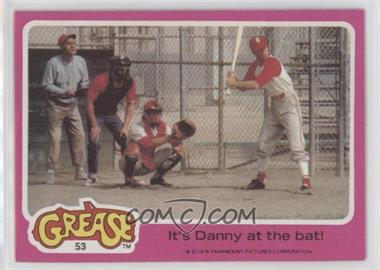 1978 Topps Grease - [Base] #53 - It's Danny at the Bat!