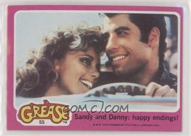 1978 Topps Grease - [Base] #55 - Sandy and Danny: happy endings!