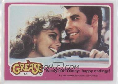 1978 Topps Grease - [Base] #55 - Sandy and Danny: happy endings!