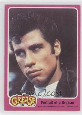 1978 Topps Grease - [Base] #58 - Portrait of a Greaser