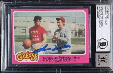 1978 Topps Grease - [Base] #60 - Danny - an unlikely athlete [BAS BGS Authentic]