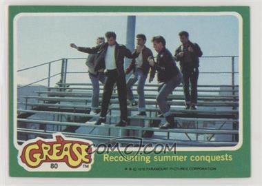 1978 Topps Grease - [Base] #80 - Recounting summer conquests