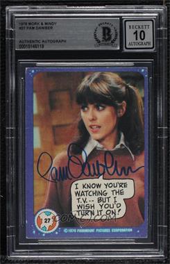 1978 Topps Mork & Mindy - [Base] #27 - I Know You're Watching the T.V.... [BAS BGS Authentic]