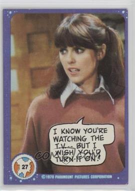 1978 Topps Mork & Mindy - [Base] #27 - I Know You're Watching the T.V....