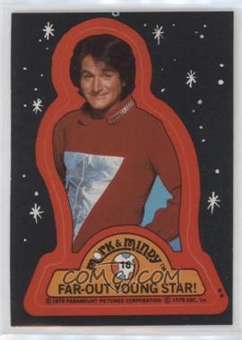 1978 Topps Mork & Mindy - Stickers #16 - Far-out young star!