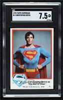 Christopher Reeve as The Man of Steel [SGC 7.5 NM+]
