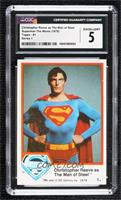 Christopher Reeve as The Man of Steel [CGC 5 Excellent]