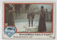 Briefing Military Police of Krypton [COMC RCR Poor]