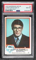 Christoper Reeve as Clark Kent [PSA 8 NM‑MT]