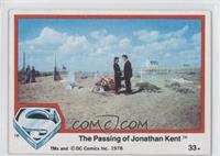 The passing of Jonathan Kent