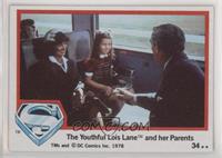 The Youthful Lois Lane and her Parents
