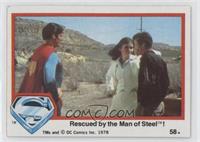 Rescued by the Man of Steel