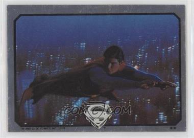 1978 Topps Superman The Movie - Foil Stickers #_NoN - Superman (Flying)