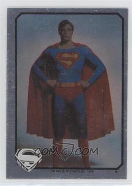 1978 Topps Superman The Movie - Foil Stickers #_NoN - Superman (Hands on Hips) [Poor to Fair]