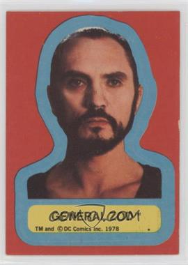 1978 Topps Superman The Movie - Stickers #_GEZO - General Zod