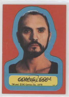 1978 Topps Superman The Movie - Stickers #_GEZO - General Zod