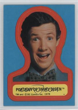 1978 Topps Superman The Movie - Stickers #_POJO - Portrait of Jimmy Olsen [Good to VG‑EX]