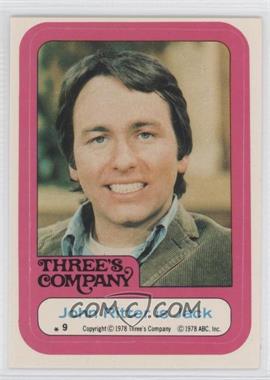 1978 Topps Three's Company - Stickers #9 - John Ritter is Jack