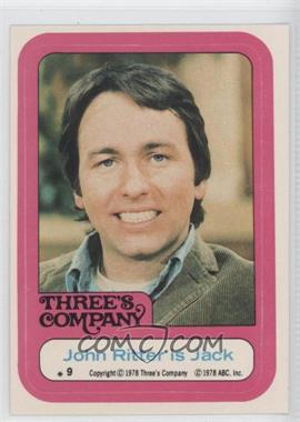 1978 Topps Three's Company - Stickers #9 - John Ritter is Jack