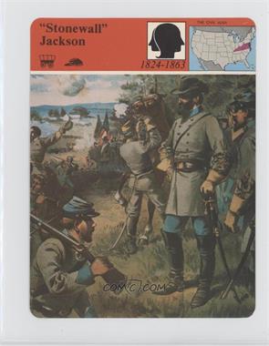 1979-80 Panarizon Story of America - Deck 10 - Printed in Italy #03.012.10.23 - Thomas "Stonewall" Jackson