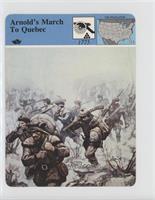 Arnold's March to Quebec