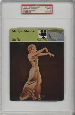1979-80 Panarizon Story of America - Deck 17 - Printed in Japan #03.012.17.07 - Marilyn Monroe [PSA 9 MINT]