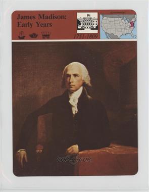 1979-80 Panarizon Story of America - Deck 41 - Printed in Italy #03.012.41.02 - James Madison: Early Years