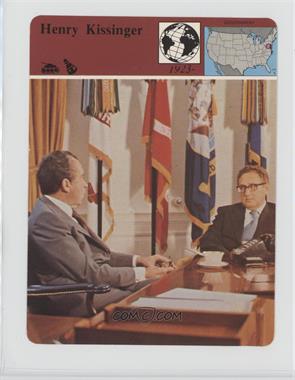 1979-80 Panarizon Story of America - Deck 42 - Printed in Italy #03.012.42.24 - Henry Kissinger [Poor to Fair]