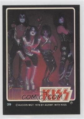 1979 Donruss Rock Stars - [Base] #39 - KISS