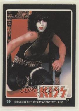 1979 Donruss Rock Stars - [Base] #59 - KISS
