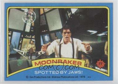 1979 Topps James Bond: Moonraker - [Base] #77 - Spotted by Jaws!