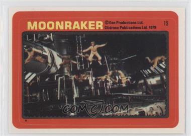 1979 Topps James Bond: Moonraker - Stickers #15 - Moonraker