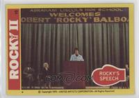 Rocky's Speech
