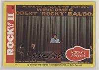 Rocky's Speech